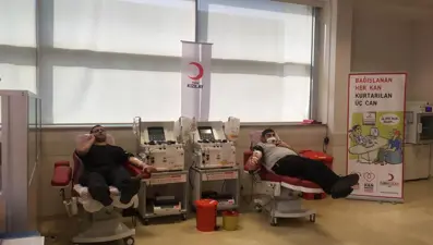 Kan bağışçıları sokağa çıkma yasağında da umut oldu