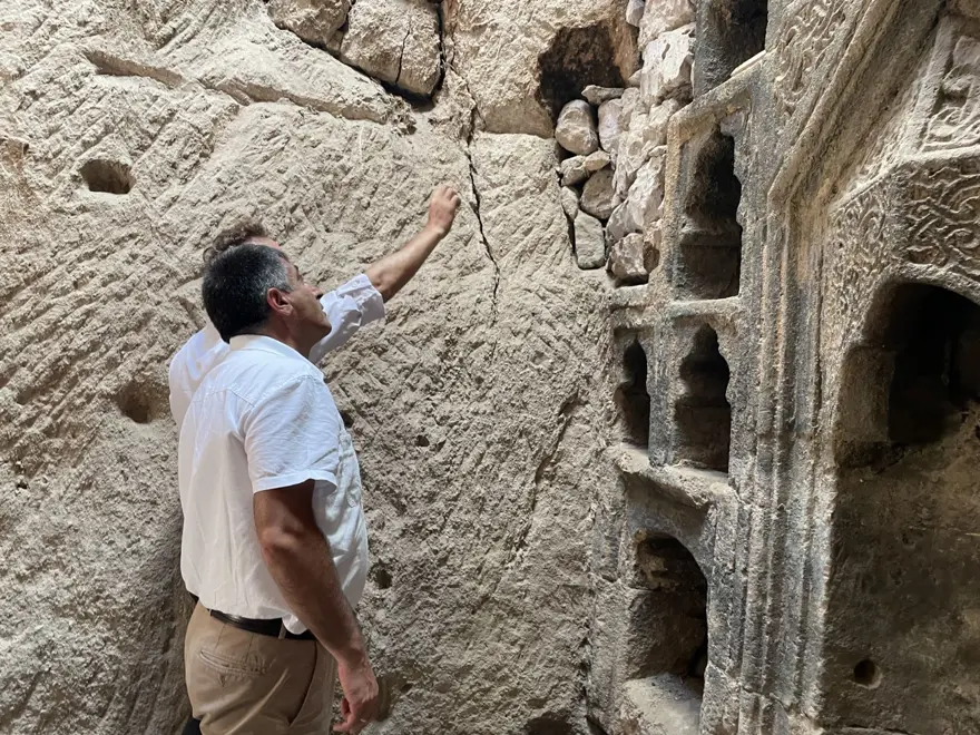 Temizlenen odunluktan 600 yıllık tarih çıktı: Nevşehir'de büyük keşif 2