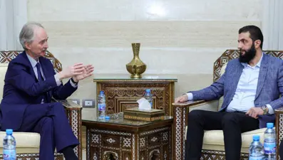 BM'nin Suriye Temsilcisi Şam'da: HTŞ lideri Şara’yla görüştü