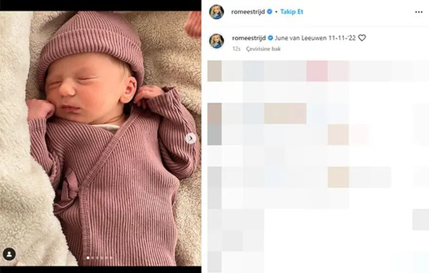 Romee Strijd ikinci kez anne oldu 1 Romee Strijd ikinci kez anne oldu 1