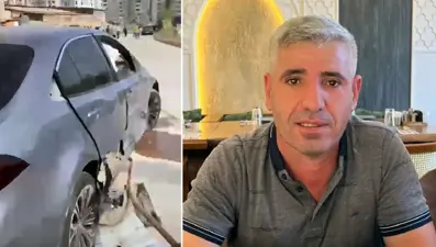 Müteahhit, inşaat denetlendiği sırada otomobilin çarpmasıyla öldü