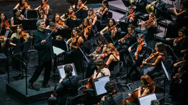 Türkiye Gençlik Filarmoni Orkestrası'nın turnesi Atatürk Kültür Merkezi’nde başladı