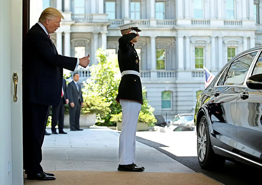 Erdoğan ve Trump ilk kez buluştu 38