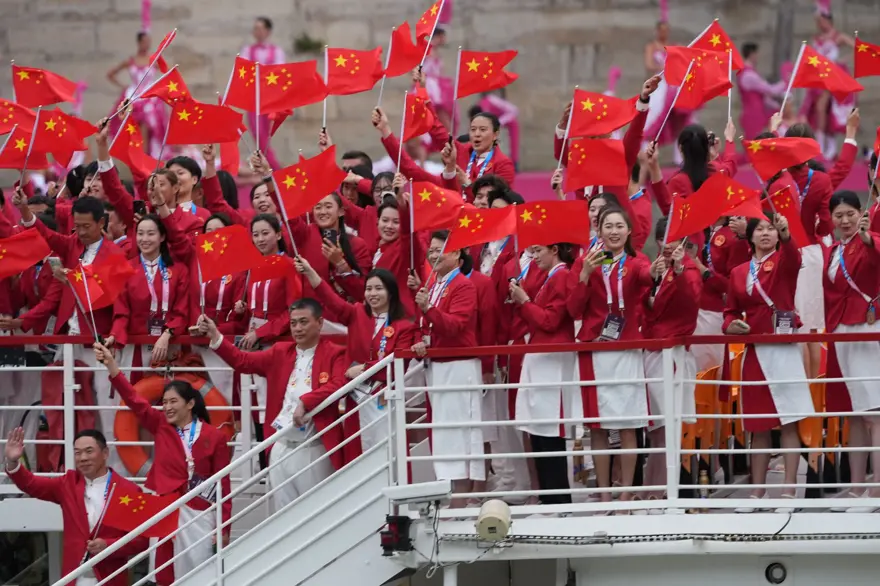 Paris 2024 Olimpiyat Oyunları'nın açılış töreni 39