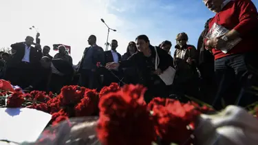 Ankara’daki katliamın kurbanlarına anma