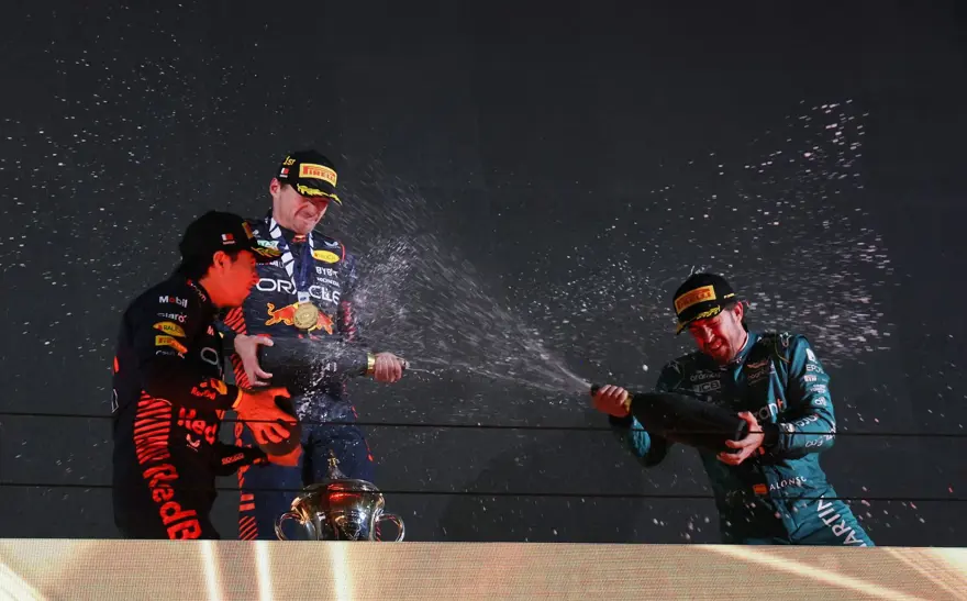 F1'de sezonun ilk yarışı Verstappen'in 9