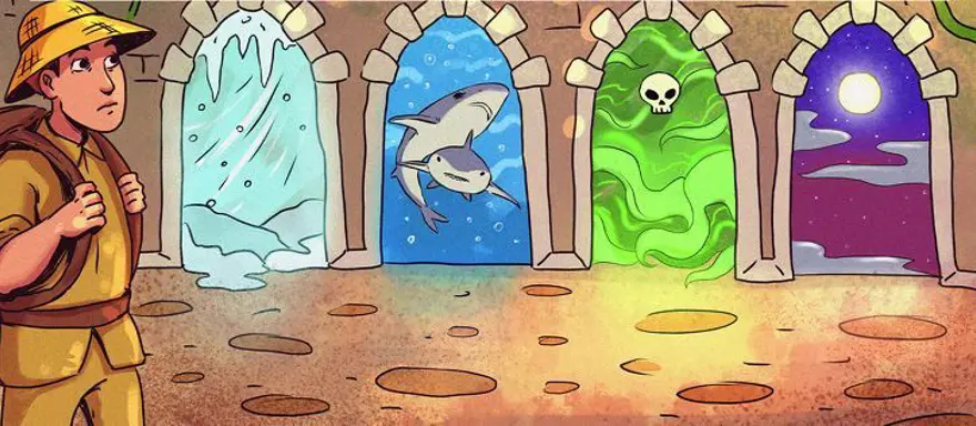 Dördüncü kapıya nasıl ulaşırsın? (En aldatıcı bulmacalar) 21