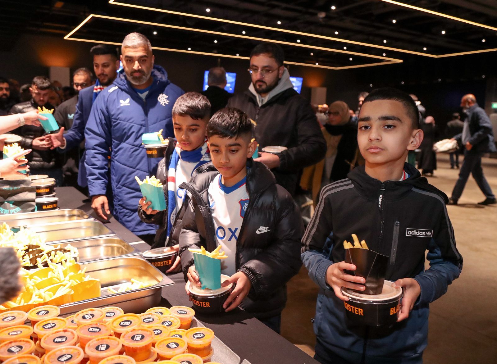 Rangers Kulübü, stadyumda iftar verdi