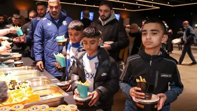 Rangers Kulübü, stadyumda iftar verdi