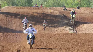 Fethiye'de motokros heyecanı