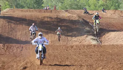 Fethiye'de motokros heyecanı