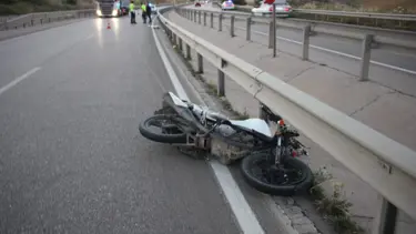 Amasya'da motosiklet devrildi: 1 kişi öldü