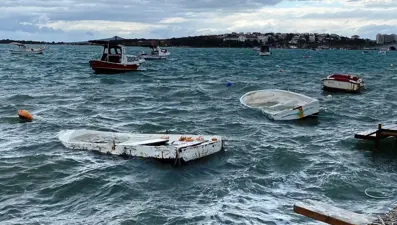 Kuzey Ege'de lodos etkili oldu