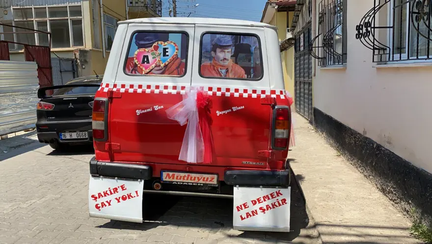 Efsane minibüse benzetmek için 40 bin TL harcadı 1