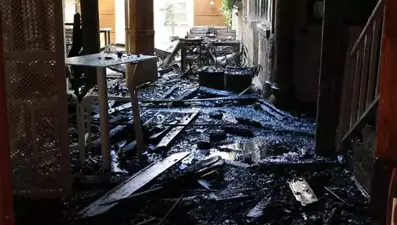 Butik otel yangınına dava: Ahşap merdiven yanmış, otelde acil çıkış yokmuş
