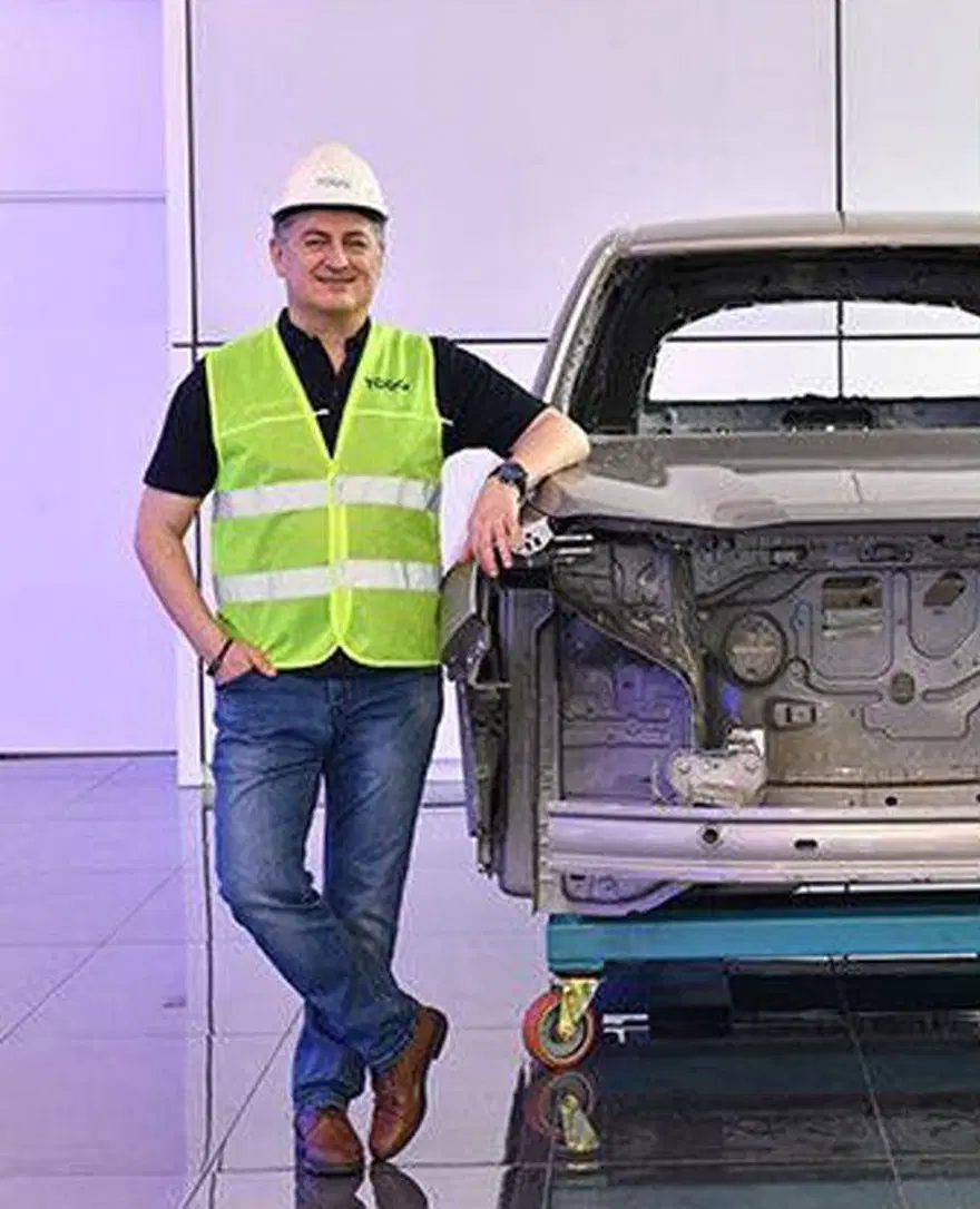 Yerli otomobilin montajından ilk görüntü 1 Yerli otomobilin montajından ilk görüntü 1