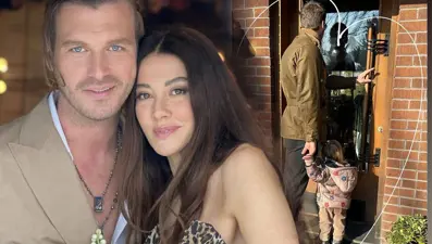Kıvanç Tatlıtuğ oğlu Kurt Efe'nin yüzünü ilk kez gösterdi