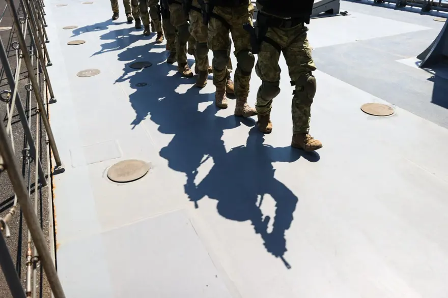 Amfibi Hücum Timleri'nden gövde gösterisi 32