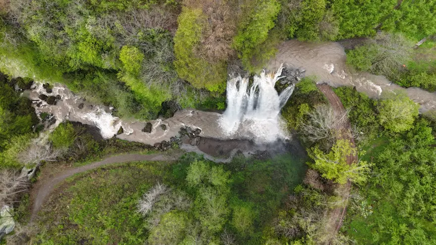 Karadeniz'de gizli cennet: Karların erimesiyle canlandı 2