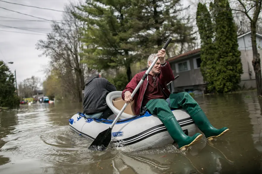 Kanada'da sel felaketi 2 Kanada'da sel felaketi 2