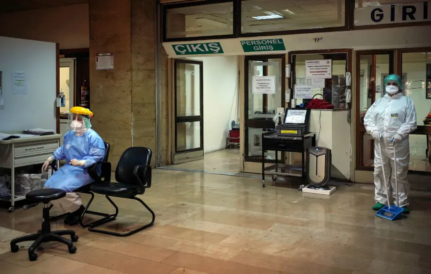 İstanbul'daki corona virüs savaşı böyle görüntülendi 29