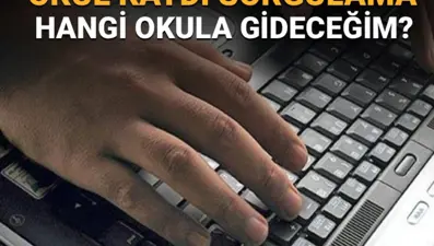 Çocuğum hangi okula gidecek? E-devlet adrese dayalı ilkokul kayıtları sorgulama
