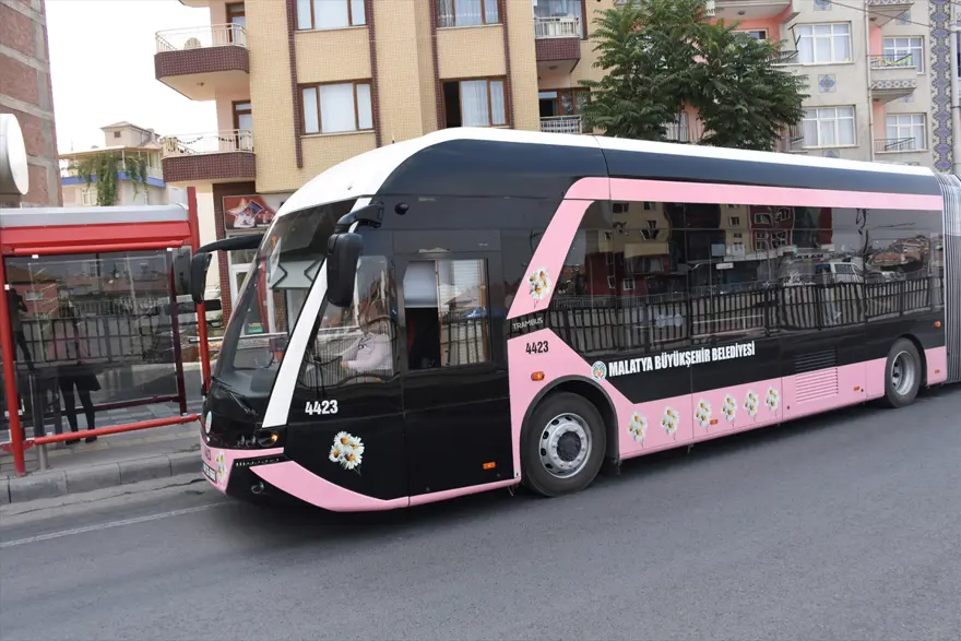 Malatya'da "pembe trambüs" uygulaması başladı 9