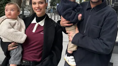 İdo Tatlıses ile Yasemin Şefkatli'den aile pozu