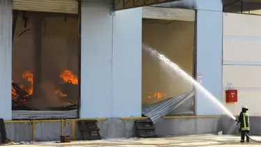 Ankara Hurdacılar Sitesi'nde yangın