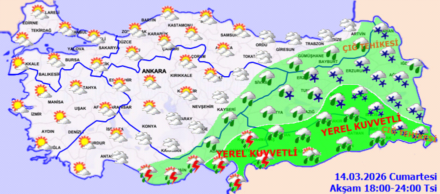 Kuvvetli yağış ve rüzgarlı geliyor 2