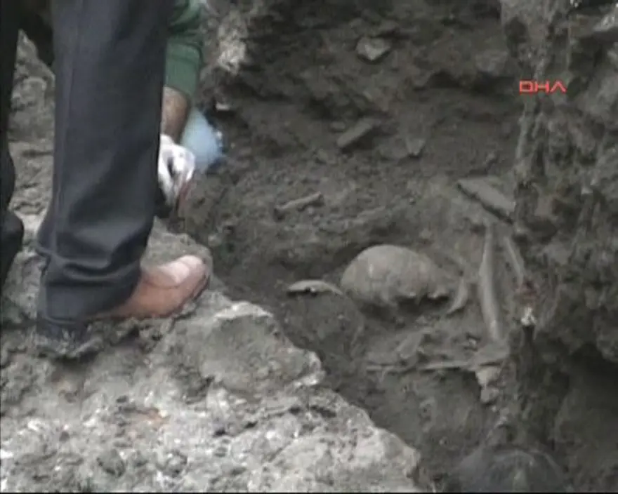 JİTEM binasında kafatasları 4