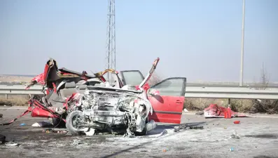 Ankara-Niğde Otoyolu'nda feci kaza: 3 ölü