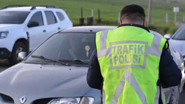 Kars'ta trafik denetimi
