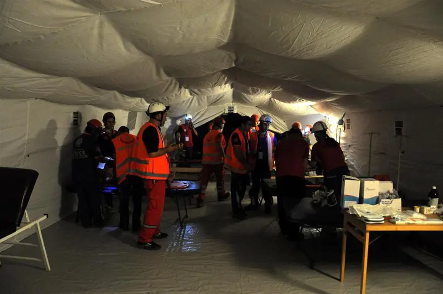 Gerçeği aratmayan deprem tatbikatı 21