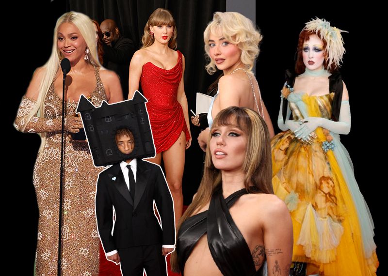 2025 Grammy Ödülleri'nde kırmızı halı şıklığı