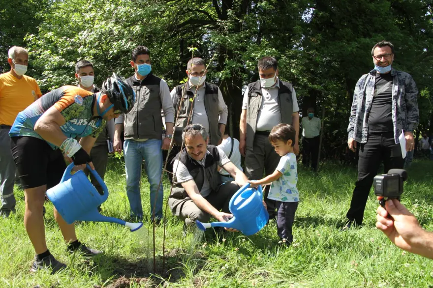 SIĞLA ORMANINDA FİDAN DİKİLDİ 1