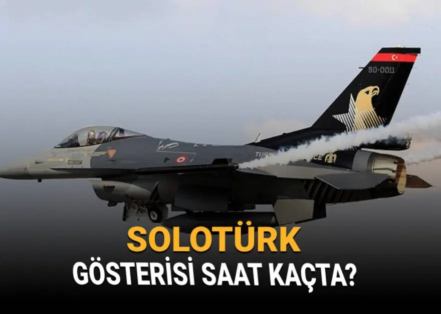 İstanbul'un fethine özel SOLOTÜRK gösterisi: Gösteri ne zaman, nerede, saat başlayacak? İstanbul'un fethine özel SOLOTÜRK gösterisi: Gösteri ne zaman, nerede, saat başlayacak?