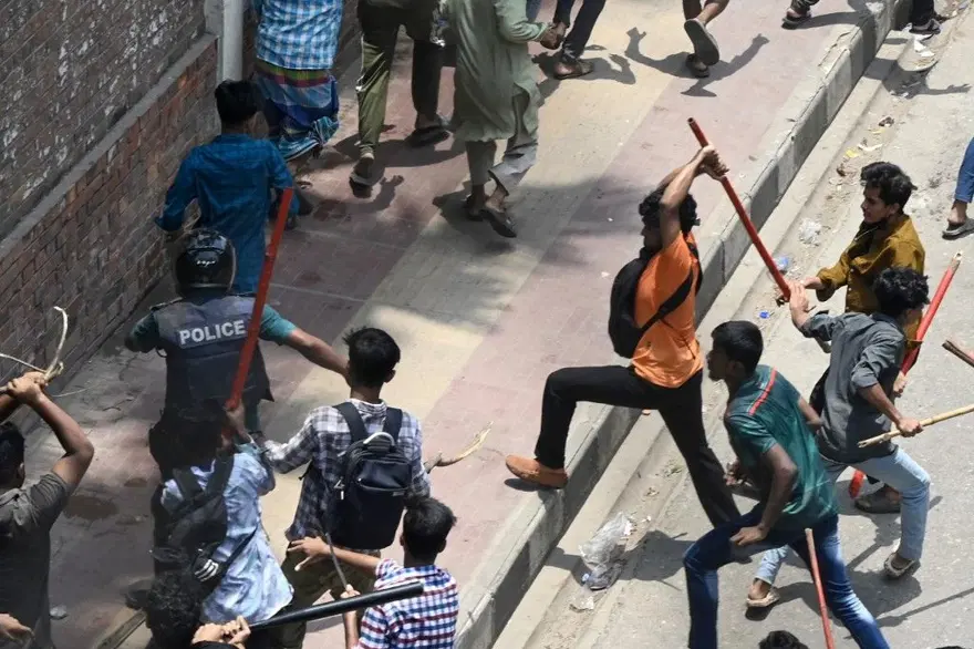 Bangladeş'te öğrenci protestoları: 36 kişi öldü 1