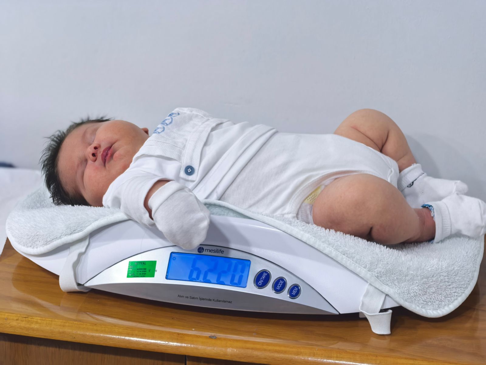 6 kilo 150 gram dünyaya geldi, hayrete düşürdü: "Türkiye’deki en büyük bebek"