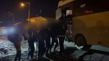 Van'da göçmen kaçakçılığı operasyonu: 14 gözaltı