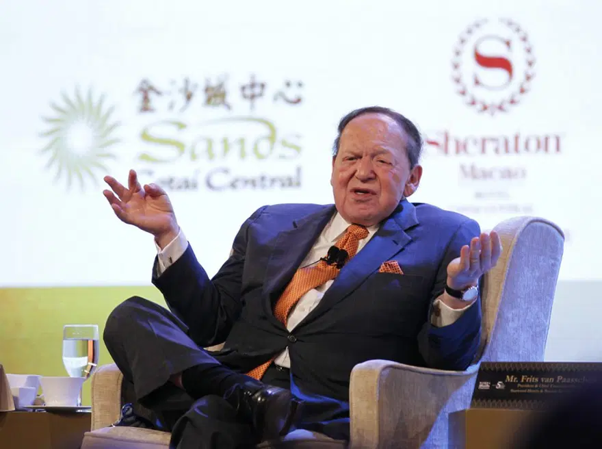 15) Sheldon Adelson 14