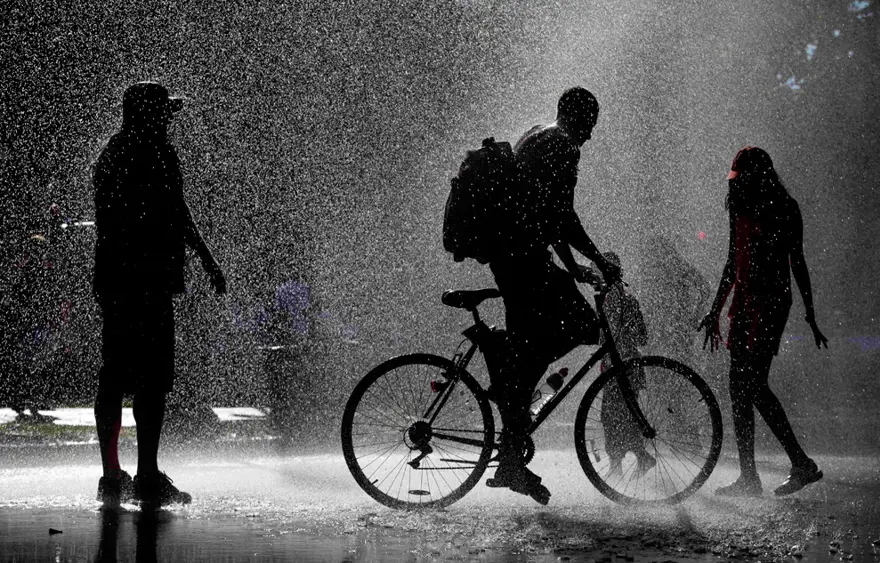 Sıcakta böyle serinliyorlar 17 Sıcakta böyle serinliyorlar 17