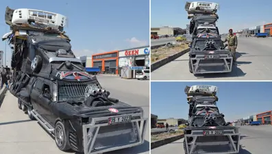 Sosyal medyanın dilindeki araba! Aksaraylı Mad Max'e kötü haber
