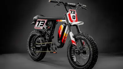 Araziye özel elektrikli bisiklet