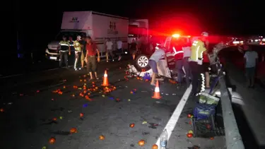 Çanakkale'de zincirleme kaza: 1 ölü, 5 yaralı