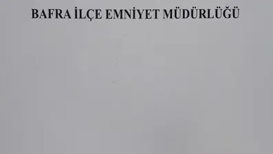 Bafra'da düğünde havaya ateş açan kişiye gözaltı