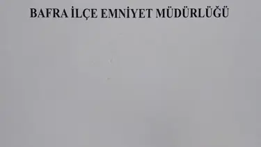 Bafra'da düğünde havaya ateş açan kişiye gözaltı