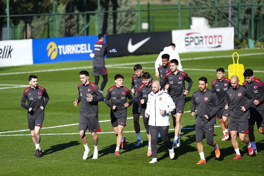 A Milli Takım'da hedef A Ligi: Macaristan maçı hazırlıkları başladı 3