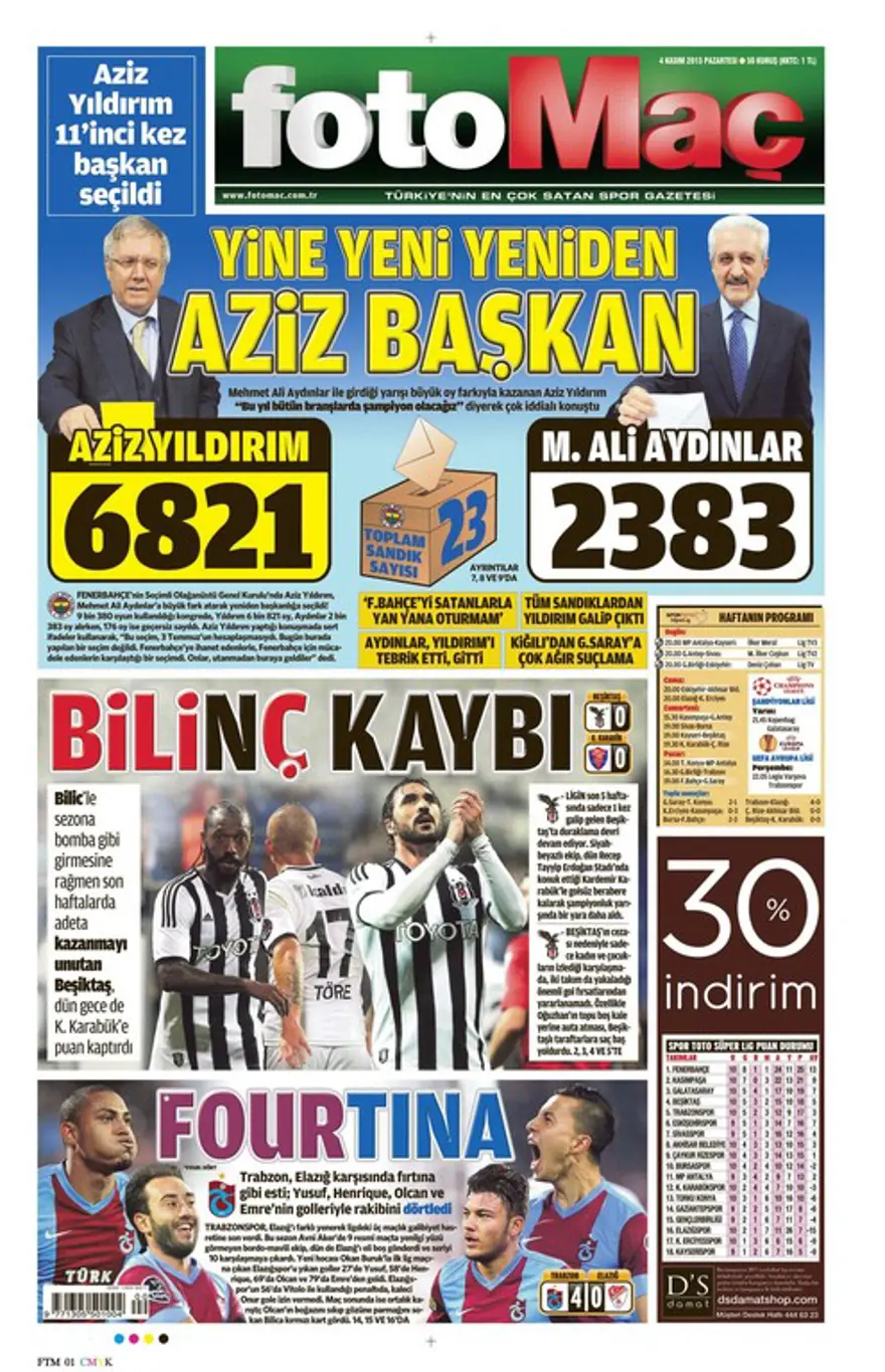 4 Kasım 2013 gazete manşetleri 9