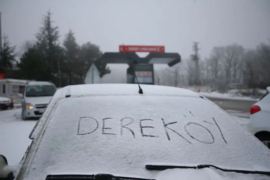 Trakya'da kar yağışı etkili oluyor 2